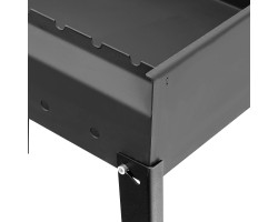 Мангал сварной, 605 х 375 х 138/640 мм, сталь 2 мм, Camping Palisad Новинка-foto5