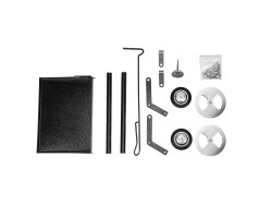 Мангал сварной на колесах, 662 х 390 х 152/805 мм, сталь 2 мм, кочерга в комплекте, Camping Palisad Новинка-foto14