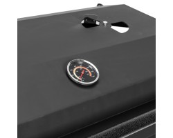 Мангал сварной на колесах, 662 х 390 х 152/805 мм, сталь 2 мм, кочерга в комплекте, Camping Palisad Новинка-foto6