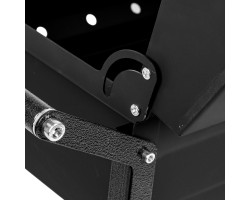 Мангал сварной на колесах, 662 х 390 х 152/805 мм, сталь 2 мм, кочерга в комплекте, Camping Palisad Новинка-foto9