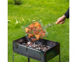 Мангал с ребрами жесткости 500 х 300 х 500 мм, Россия Camping Palisad Новинка-foto7