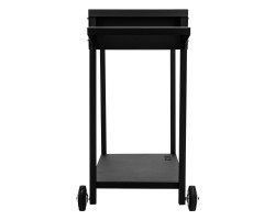 Мангал сварной на колесах, 662 х 390 х 152/805 мм, сталь 2 мм, кочерга в комплекте, Camping Palisad Новинка-foto4