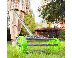 Аэратор газонный, 440 х 1400 мм, стальной черенок, Palisad Новинка-foto13