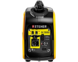 STEHER 1/1,2 кВт, однофазный, синхронный, инверторный, генератор бензиновый GI-1500-foto6