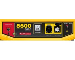 STEHER 5/5.5 кВт, однофазный, синхронный, щеточный, с электростартером, бензиновый генератор GS-6500Е-foto4