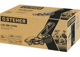STEHER 1700 Вт, 380 мм, газонокосилка сетевая LM-38-1700-foto8