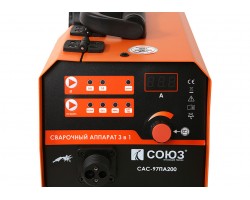 Инверторный сварочный полуавтомат СОЮЗ САС-97ПА200-foto10