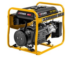 STEHER 1/1.2 кВт, однофазный, асинхронный, бесщеточный, бензиновый генератор GS-1500-foto7