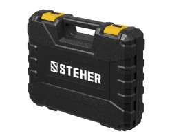 STEHER 12 В, 35 Нм, 1 АКБ (2 Ач), бесщеточная дрель-шуруповерт, кейс (CDB-120-1)-foto13