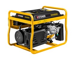 STEHER 5/5.5 кВт, однофазный, синхронный, щеточный, бензиновый генератор GS-6500-foto7