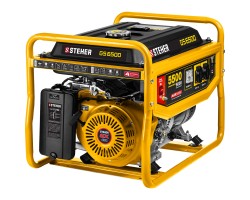 STEHER 5/5.5 кВт, однофазный, синхронный, щеточный, бензиновый генератор GS-6500-foto6