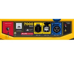 STEHER 6.5/7 кВт, однофазный, синхронный, щеточный, с электростартером, бензиновый генератор GS-8000Е-foto4