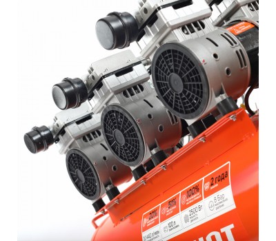 Компрессор ПАТРИОТ поршневой безмасляный WO 100-440