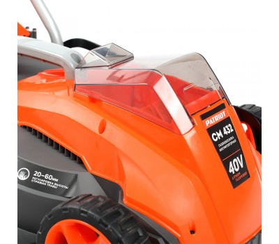 Газонокосилка аккумуляторная ПАТРИОТ CM 432