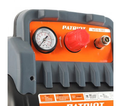 Компрессор поршневой безмасляный ПАТРИОТ WO 6-180