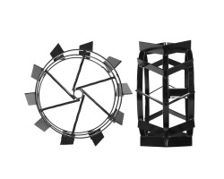 Грунтозацепы для мотоблока ПАТРИОТ (д390 мм, шир190 ммшестигранник23) (пара)Грз 390.190.23 Россия-foto3