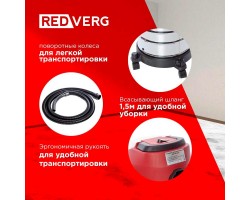 Аккумуляторный пылесос REDVERG RD-VC18/U (без акк, без з/у)-foto11