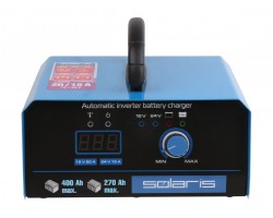 Зарядное устройство Solaris CH-202 (12 В / 24 В, до 20 А, до 400 А*ч, плавная регулировка тока, дисплей) (CH202011) (SOLARIS) (CH202011)-foto2