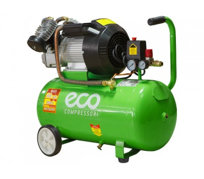 Компрессор ECO AE-502-1 (440 л/мин, 8 атм, коаксиальный, масляный, ресив. 50 л, 220 В, 2.20 кВт) (AE-502-1)
