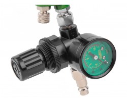 Краскораспылитель ECO SG-9000 с манометром (сопло ф 1.4 мм) (HVLP, сопло ф 1.4 мм, верх. бак 600 мл)) (EC1535-14) (EC1535-14)-foto4