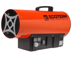 Нагреватель воздуха газ. Ecoterm GHD-30T прям., 30 кВт, термостат, переносной (30кВт, 650 м3/ч) (ECOTERM) (GHD-30T)