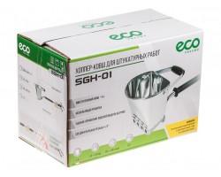 Приспособление для штукатурных работ (хоппер-ковш) ECO SGH-01 (нанесение строительных смесей, 4 сопла, 4-6 бар, 4 л, 1/2\') (EC1538-1) (EC1538-1)-foto8