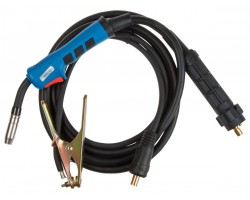 Полуавтомат сварочный Solaris MULTIMIG-245 (230В, MIG/FLUX/MMA/TIG, евроразъем, горелка 3 м, смена полярности, 2T/4T, рег-ка индуктивн.) (SOLARIS) (MULTIMIG-245)-foto6