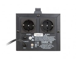 Стабилизатор напряжения Solaris VSB-1000 (1000 В*А, 100-260 В, 2 розетки) (SOLARIS) (VSB-1000)-foto4