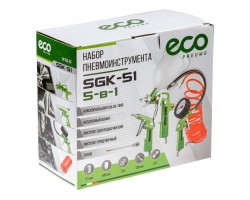 Набор пневмоинструмента ECO SGK-51 (5 предметов) (SGK-51)-foto6