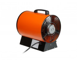 Нагреватель воздуха электр. Ecoterm EHR-09/3C (пушка, 9 кВт, 380 В, 3-хфазный, термостат, 2 года гарантии) (ECOTERM) (EHR-09/3C)-foto2