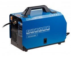 Полуавтомат сварочный Solaris MULTIMIG-221 (230В, MIG/SPOT/FLUX/MMA/TIG, евроразъем, горелка 3 м, смена полярности, 2T/4T, рег.индуктивн.) (SOLARIS) (MULTIMIG-221)-foto3