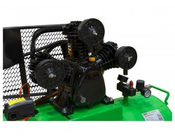 Компрессор ECO AE-2005-2 ременной (580 л/мин, 8 атм, ременной, масляный, ресив. 200 л, 380 В, 3.00 кВт) (AE-2005-2)-foto3