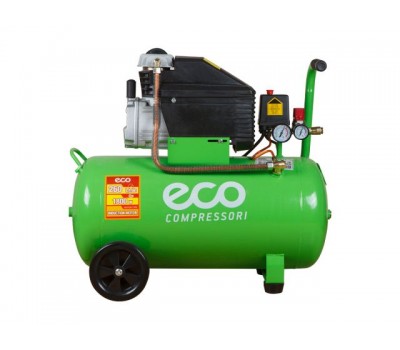 Компрессор ECO AE-501-1 (260 л/мин, 8 атм, коаксиальный, масляный, ресив. 50 л, 220 В, 1.80 кВт) (AE-501-1)