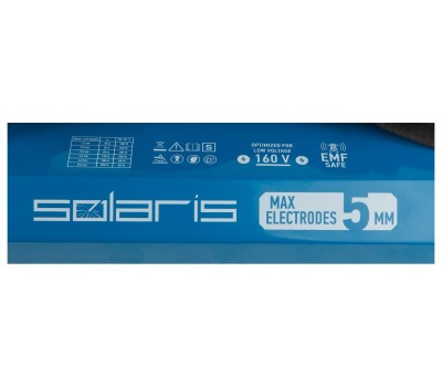 Инвертор сварочный SOLARIS MMA-250D (230В, 20-200 А, 70В, электроды диам. 1.6-5.0 мм, вес 3.6 кг) (MMA-250D)