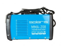 Инвертор сварочный SOLARIS MMA-208 (230В, 20-200 А, 65В, электроды диам. 1.6-4.0 мм, вес 3.9 кг) (MMA-208)-foto3