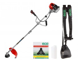 Мотокоса ECO GTP-185S Сomfort с разборной штангой (1.85 кВт, 2.5 л.с., 52.0 см3, лёгкий запуск, лёгкий старт,нож 3Т, ремень двухлямочный, вес 7.8 кг) (EC1511-8)-foto2