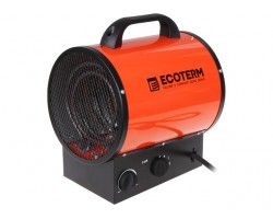 Нагреватель воздуха электр. Ecoterm EHR-05/3E (пушка, 5 кВт, 380 В, термостат) (ECOTERM) (EHR-05/3E)