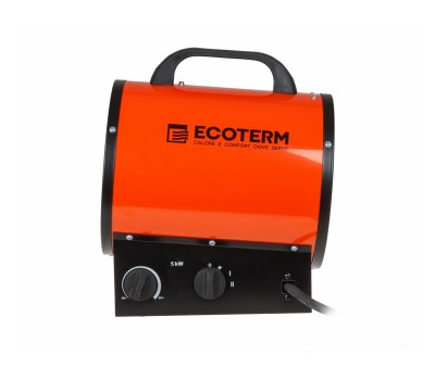 Нагреватель воздуха электр. Ecoterm EHR-05/3E (пушка, 5 кВт, 380 В, термостат) (ECOTERM) (EHR-05/3E)