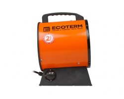 Нагреватель воздуха электр. Ecoterm EHR-03/1C (пушка, 3 кВт, 220 В, термостат, 2 года гарантии) (ECOTERM) (EHR-03/1C)-foto3