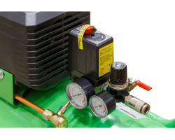 Компрессор ECO AE-501-4 коаксиальный (260 л/мин, 8 атм, коаксиальный, масляный, ресив. 50 л, 220 В, 1.80 кВт) (AE-501-4)-foto6