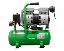 Компрессор ECO AE-10-OF1 безмасляный (120 л/мин, 8 атм, коаксиальный, безмасляный, ресив. 10 л, 220 В, 0,7 кВт) (AE-10-OF1)-foto4
