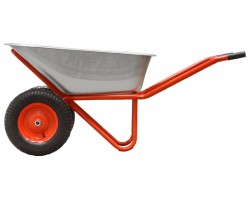 Тачка строительная ECO WB351-2 (130л, 350кг, 2 пневмоколеса 4.00-8) (WB351-2)-foto2