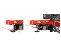 Газонокосилка бензиновая ECO LG-820 (травокосилка) (5.0 л.с., шир. 56 см,, ручной привод, колеса 14\', без травосборника) (EC1553-7) (EC1553-7)-foto8