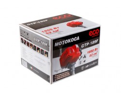 Мотокоса ECO GTP-189F с ножом, диском и головкой (1.85 кВт, 2.5 л.с., 52.0 см3, нож 255х25.4 мм, нож 3 зуб.,нож 40зуб, ремень двухлямочный, вес 7.7 кг (GTP-189F)-foto6