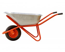 Тачка строительная ECO WB300-1 (130л, 300кг, 1 пневмоколесо 4.00-8) (WB300-1)-foto2