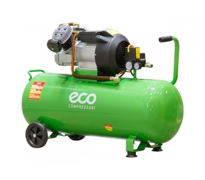 Компрессор ECO AE-1005-3 коаксиальный (440 л/мин, 8 атм, коаксиальный, масляный, ресив. 100 л, 220 В, 2.20 кВт) (AE-1005-3)