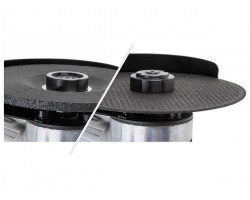 Пневмошлифмашина угловая ECO AAG12-125 (125 мм / 5\', 11000 об/мин, 180 л/мин, бонус: зачистной диск 1 шт) (AAG12-125)-foto6