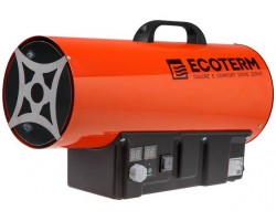 Нагреватель воздуха газ. Ecoterm GHD-30T прям., 30 кВт, термостат, переносной (30кВт, 650 м3/ч) (ET1527-6) (ECOTERM) (ET1527-6)