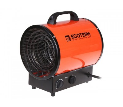 Нагреватель воздуха электр. Ecoterm EHR-09/3E (пушка, 9 кВт, 380 В, термостат) (ET1524-3) (ECOTERM) (ET1524-3)