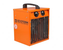 Нагреватель воздуха электр. Ecoterm EHC-03/1C (кубик, 3 кВт, 220 В, термостат, 2 года гарантии) (ECOTERM) (EHC-03/1C)